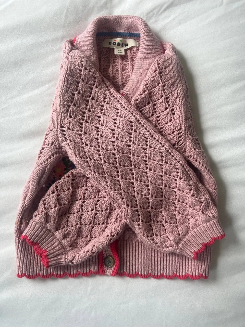 Mini Boden soft pink